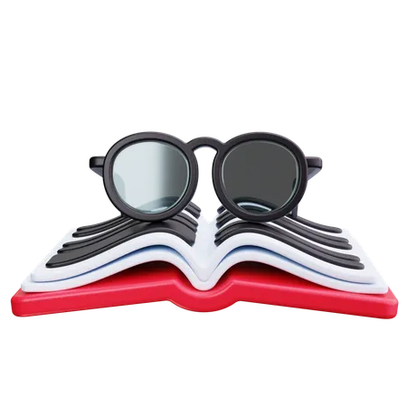 Reading Glasses  3D Icon