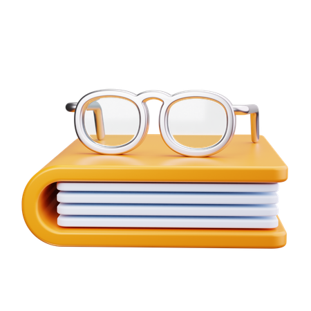 Reading Glasses  3D Icon