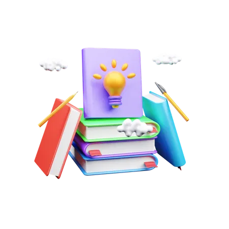 Reading Idea  3D Icon