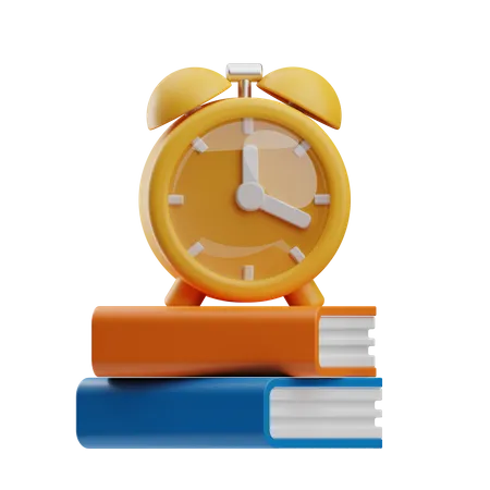 Reading Time  3D Icon