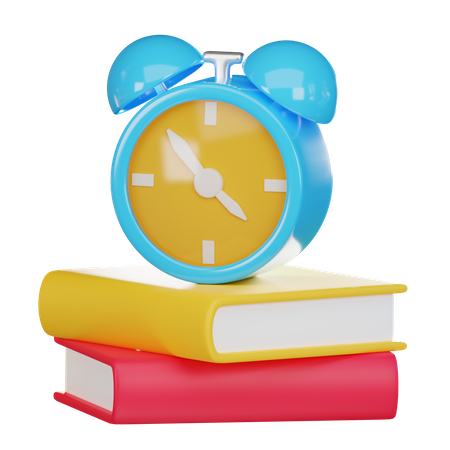Reading Time  3D Icon