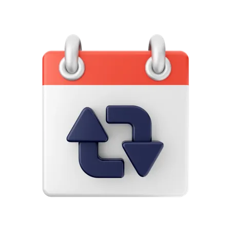 Remarcar data  3D Icon