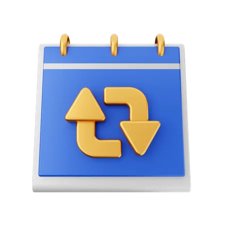 Remarcar data  3D Icon