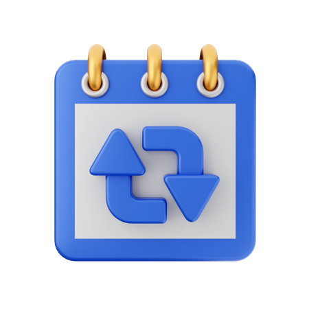 Remarcar data  3D Icon