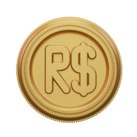 Réel brésilien  3D Icon