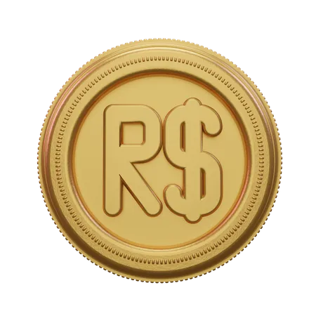 Réel brésilien  3D Icon