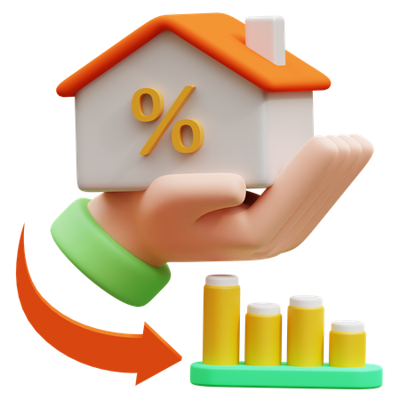 Real Estate  3D Icon