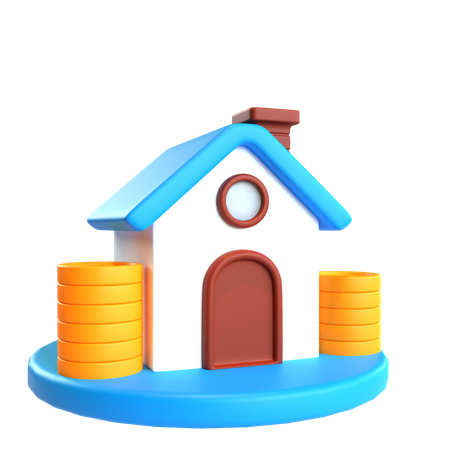 Real Estate  3D Icon