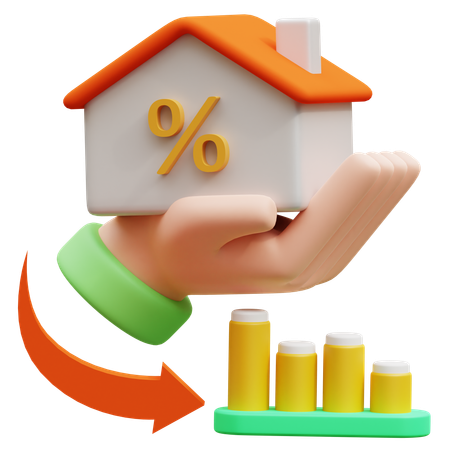 Real Estate  3D Icon