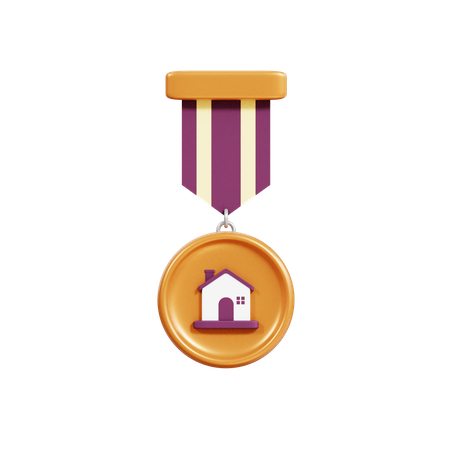 Real Estate Badge  3D Icon