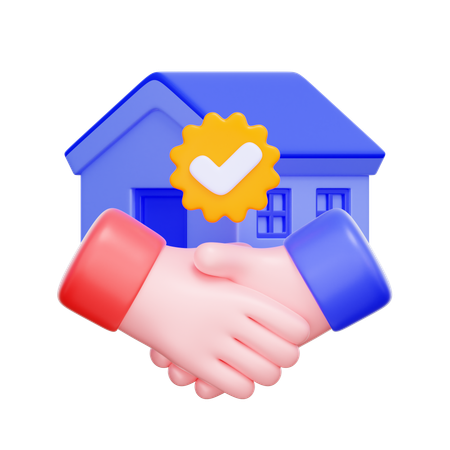 Real Estate Deal  3D Icon