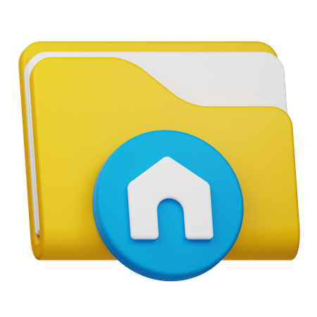 Real Estate Folder  3D Icon