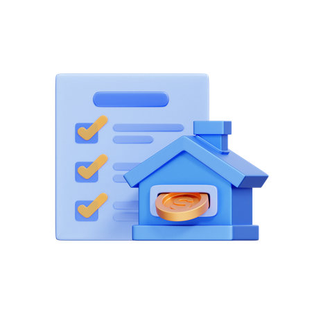 Real Estate Investment  3D Icon