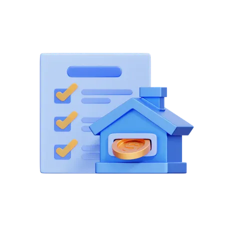 Real Estate Investment  3D Icon