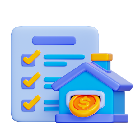 Real Estate Investment  3D Icon