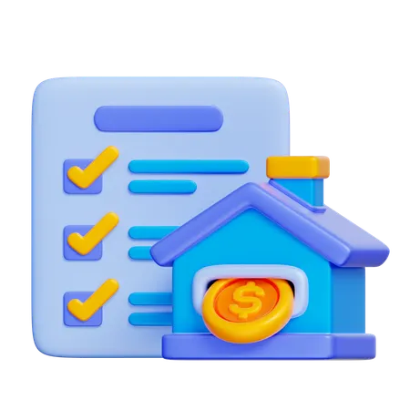Real Estate Investment  3D Icon