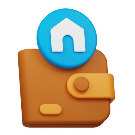 Real Estate Payment  3D Icon