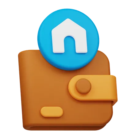 Real Estate Payment  3D Icon