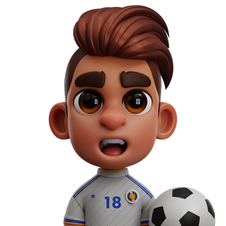 Real Madrid Player  3D Icon