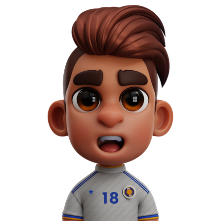 Spieler von Real Madrid  3D Icon