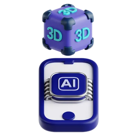 Realidad aumentada  3D Icon