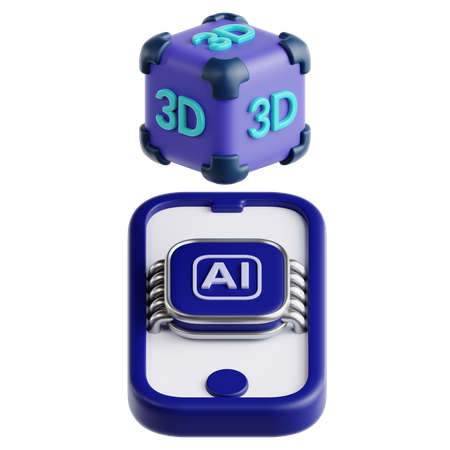 Realidad aumentada  3D Icon
