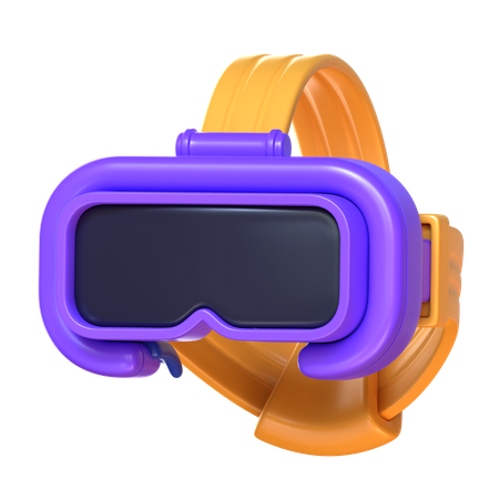 Realidad virtual  3D Icon