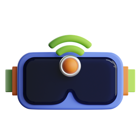 Realidad virtual  3D Icon