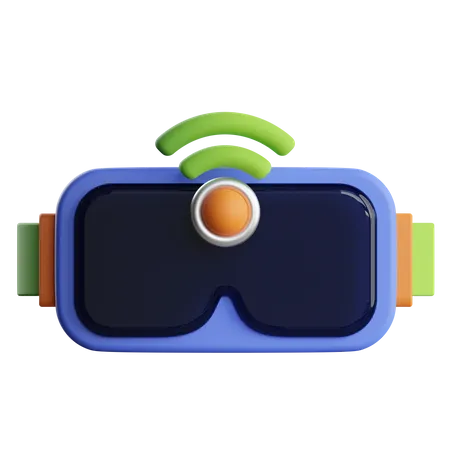 Realidade virtual  3D Icon