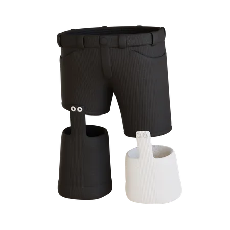 Realistic Korean Pants  3D Icon