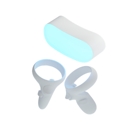 Reality Headset  3D Illustration