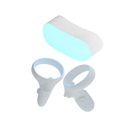 Reality Headset  3D Illustration