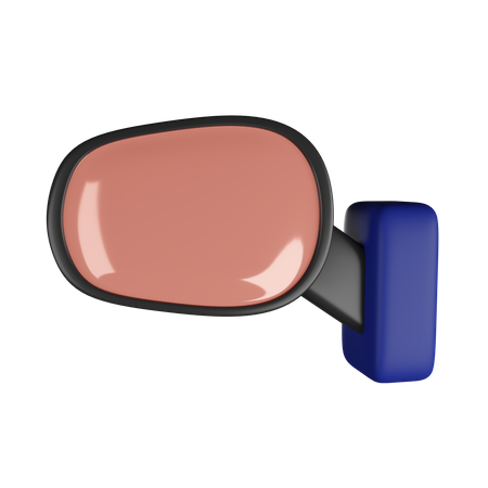 Rearview Mirror  3D Icon