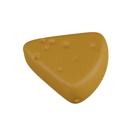 Rebanada de queso  3D Icon