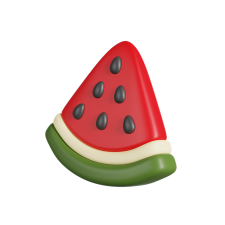 Rodaja de sandia  3D Icon