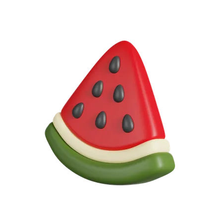 Rodaja de sandia  3D Icon