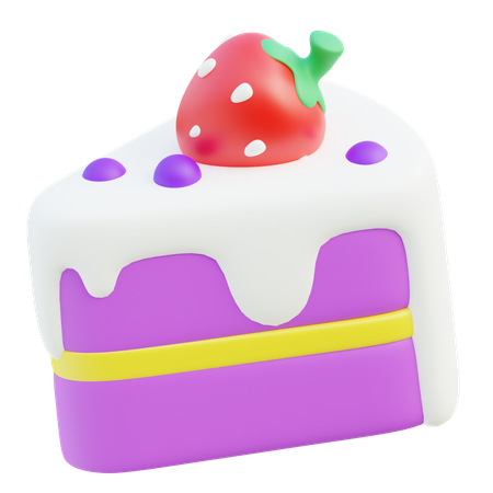 Rebanadas de pastel  3D Icon