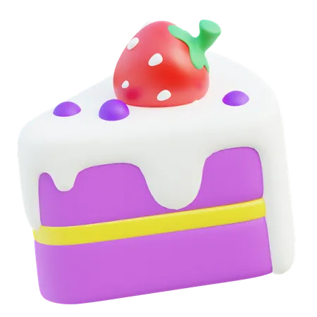 Rebanadas de pastel  3D Icon