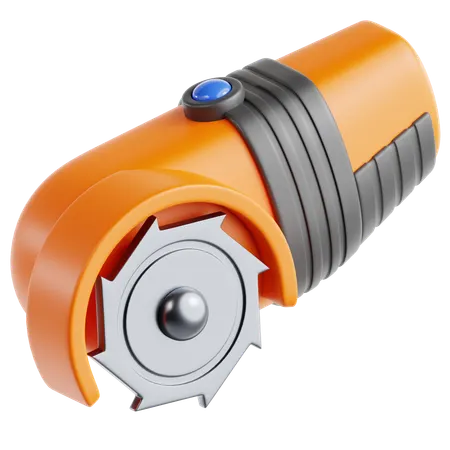 Rebarbadora  3D Icon