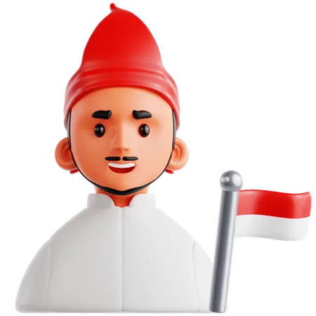 Rebel Leader 3D Icon