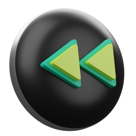 Retroceder  3D Icon