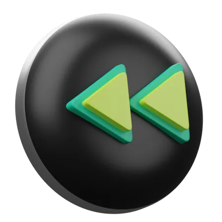 Retroceder  3D Icon