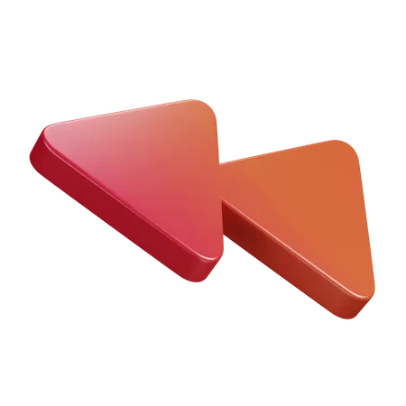 Retroceder  3D Icon