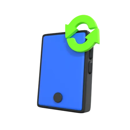 Reboot Phone  3D Icon