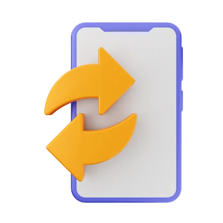 Recarga de celular  3D Icon