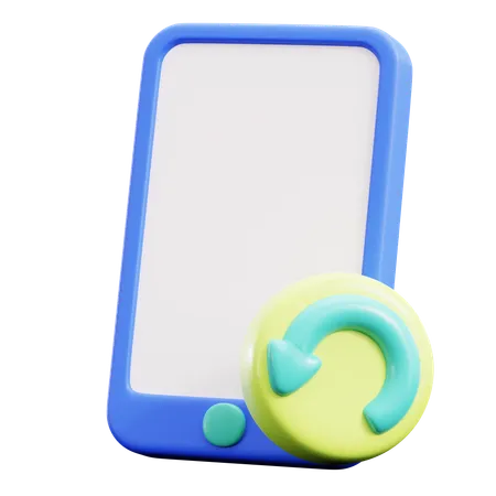 Recarga de telefono  3D Icon