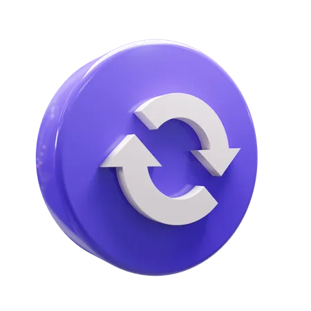 Recargar  3D Icon