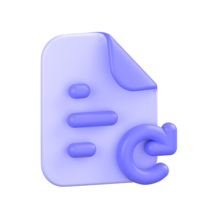 Recargar archivo  3D Icon