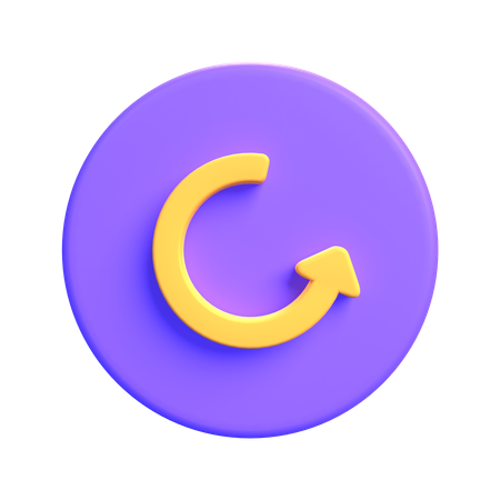 Recarregar  3D Icon