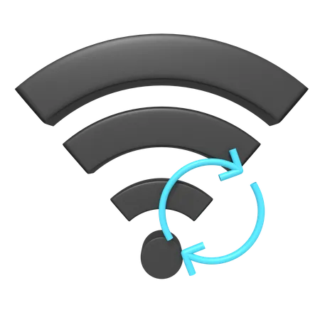 Recarregar wi-fi  3D Icon